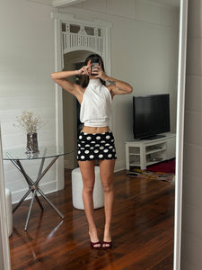 Cindy - White linen